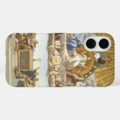 Anklage des Heiligen Sakraments, Raphael Sanzio Case-Mate iPhone Hülle (Rückseite (Horizontal))