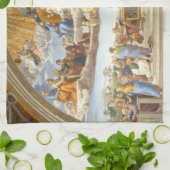 Anklage des Heiligen Sakraments, Raphael Sanzio Geschirrtuch (Gefaltet)