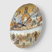 Anklage des Heiligen Sakraments, Raphael Sanzio Große Wanduhr (Winkel)