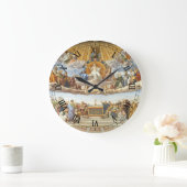 Anklage des Heiligen Sakraments, Raphael Sanzio Große Wanduhr (Zuhause)