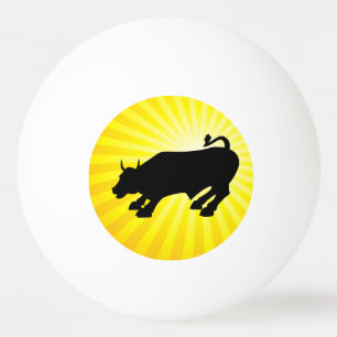 Anklage gegen Black Bull an der Wall Street Tischtennisball