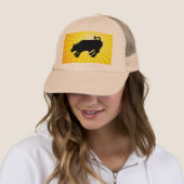 Anklage gegen Black Bull an der Wall Street Truckerkappe (Beispiel)