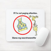 Anklage Neurotransmitters Mousepad (Mit Mouse)