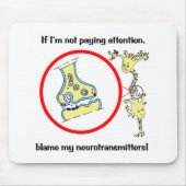 Anklage Neurotransmitters Mousepad (Vorne)