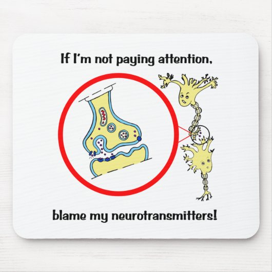 Anklage Neurotransmitters Mousepad (Vorne)