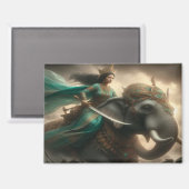 Anklage von Jade Magnet (Vorderseite/Rückseite)