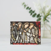 Anklage von König David an Solomon Postkarte (Stehend Vorderseite)