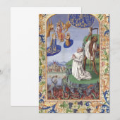 Anklagen des Heiligen Bernard Einladung (Vorne/Hinten)
