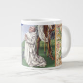 Anklagen des Heiligen Bernard Jumbo-Tasse (Vorderseite Rechts)