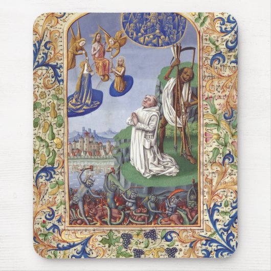 Anklagen des Heiligen Bernard Mousepad (Vorne)