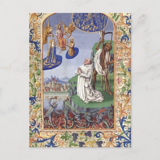 Anklagen des Heiligen Bernard Postkarte (Vorderseite)