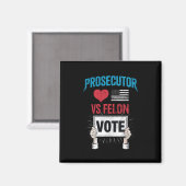 Ankläger gegen Felon Vote Magnet (Vorderseite/Rückseite)