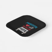 Ankläger gegen Felon Vote Pappteller (Gewinkelt)