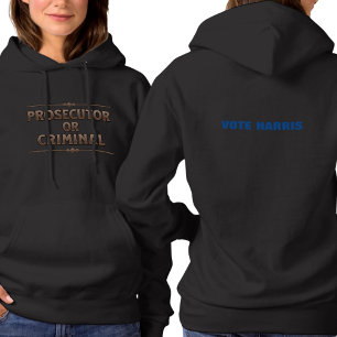 Anklägerin oder Kriminalistin Harris Hoodie