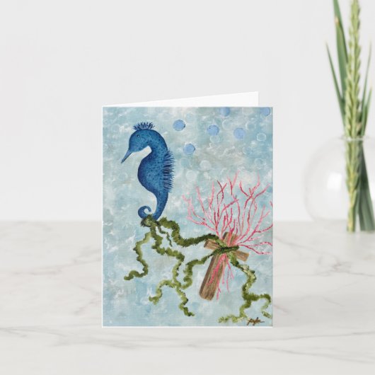 Anklammern an die Kreuznotecards (Vorderseite)