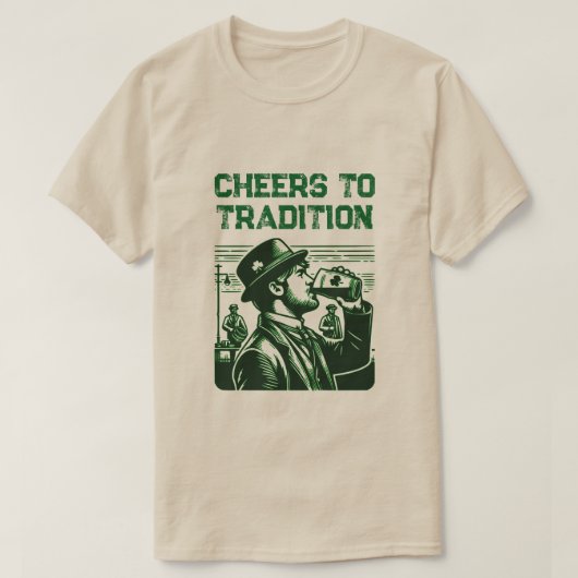 Anklang an die Tradition T-Shirt (Design vorne)