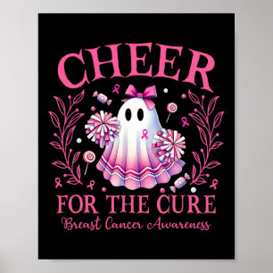 Anklang für das Heilmittel Cheerleader Brustkrebs Poster