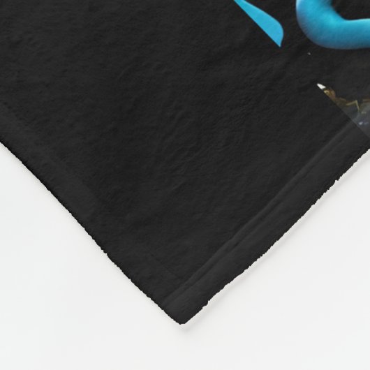 Ankle-Biter im Shroom Town Pop Fantasy Fleecedecke (Ecke)