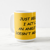 Ankle Biter Kaffeetasse (Vorderseite Links)