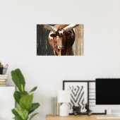 Ankole-Watusi Cattle Poster (Heimbüro)