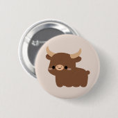 Ankole-Watusi-Kuh Button (Vorne & Hinten)