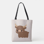 Ankole-Watusi-Kuh Tasche (Rückseite)