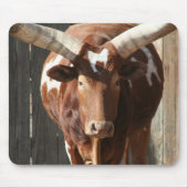 Ankole-Watusi Ochse mit enormen Hörnern Mousepad (Vorne)
