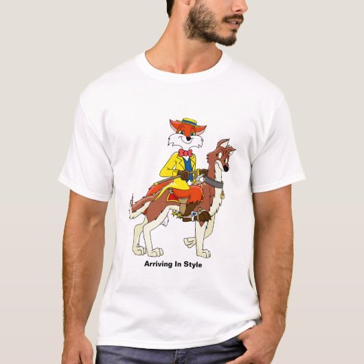 Ankommen in der Art T-Shirt (Vorderseite)