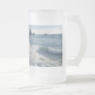 Ankommende Gezeiten Mattglas Bierglas