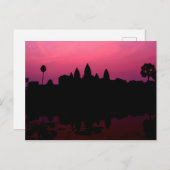 Ankor Wat Postkarte (Vorne/Hinten)