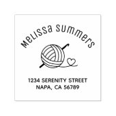 Ankreuzungsgarnanschrift Permastempel (Design)