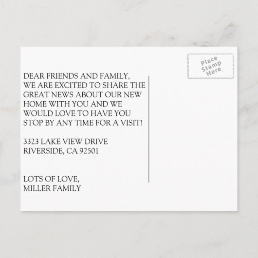 Ankündigung (Rückseite)