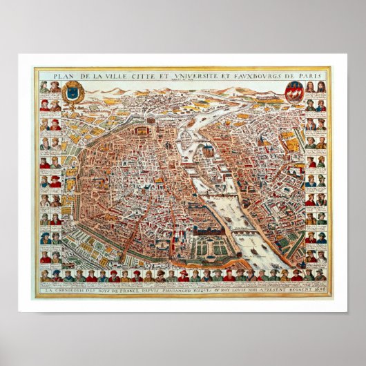 Ankündigung, 17th c. (Panel) Poster (Vorne)