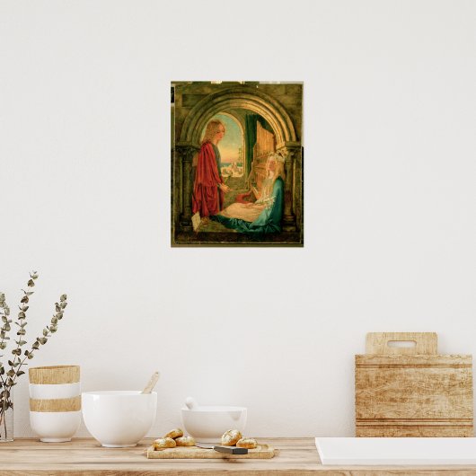 Ankündigung, 1859 poster (Küche)