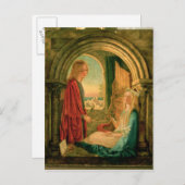 Ankündigung, 1859 postkarte (Vorne/Hinten)