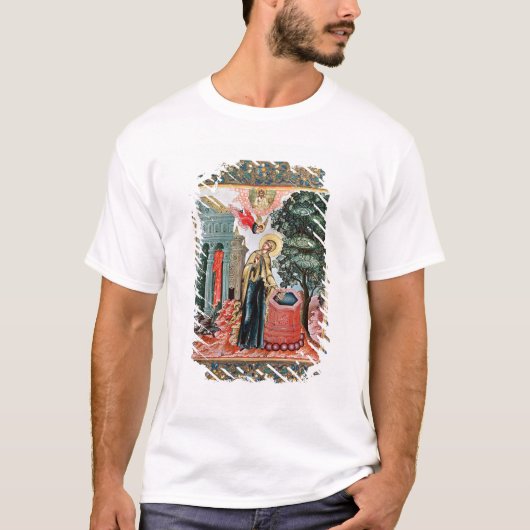 Ankündigung am Brunnen T-Shirt (Vorderseite)
