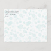 Ankündigung Änderung der Adresse im Foto bewegen (Rückseite)