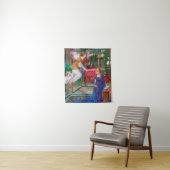 Ankündigung aus einer mittelalterlichen Kunstillus Wandteppich (Beispiel)