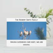 Ankündigung - Außerhalb unseres Nest ... (Stehend Vorderseite)