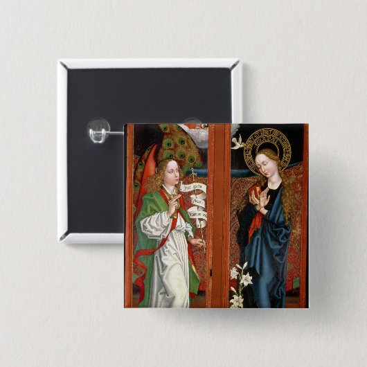 Ankündigung Button (Vorne & Hinten)