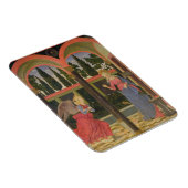 Ankündigung, c.1457 (Tempera auf Tafel) Magnet (Rechte Seite)