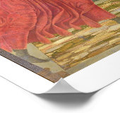 Ankündigung, c.1457 (Tempera auf Tafel) Poster (Ecke)