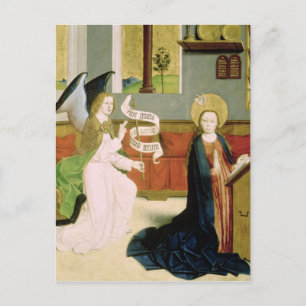 Ankündigung, c.1470-80 postkarte