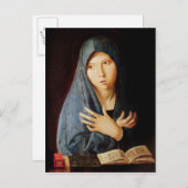 Ankündigung, c.1473-74 postkarte (Vorne/Hinten)