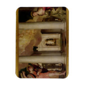 Ankündigung, c.1551-53 (Öl auf Leinwand) Magnet (Vertikal)