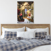 Ankündigung, c.1570-73 leinwanddruck (Insitu (Schlafzimmer))