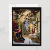 Ankündigung, c.1570-73 postkarte (Vorne/Hinten)