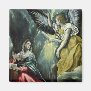 Ankündigung, c.1575 (Öl auf Leinwand) Magnet