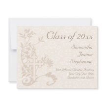 Ankündigung christlicher religiöser Abschluss, Cre