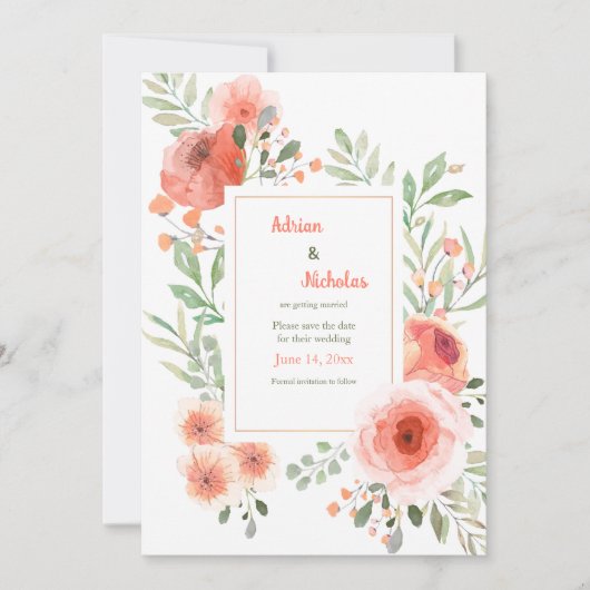 Ankündigung Datum freihalten (Vorderseite)